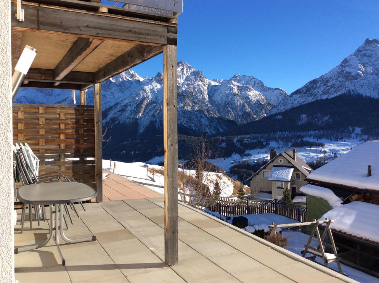 Ferienwohnung Vonlanthen Ftan Exterior foto